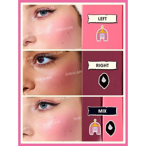 Adventure Time Princess Bubblegum & Marceline the Vampire Queen Blush Duo - Picture 2 of 5